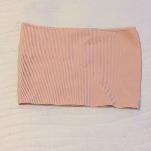 Light pink tube top!